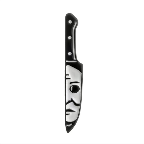 Horror Theme Knife Shape Brooch/Pin - Picture 2 of 5